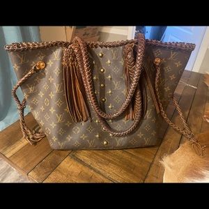 Neverfull MM customized by Vintage Gypsy Bags.